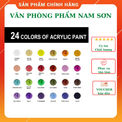 Màu Himi Acrylic hộp 100ml 