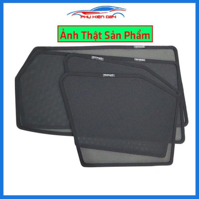 Bộ 4 rèm chắn nắng nam châm Seltos 2020 khung cố định chống tia UV