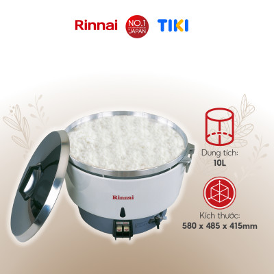 Nồi cơm gas Rinnai RTL-R10 dung tích 10 lít