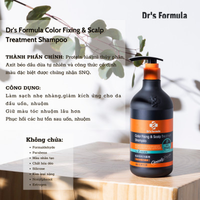 Dầu gội chăm sóc tóc nhuộm Dr
