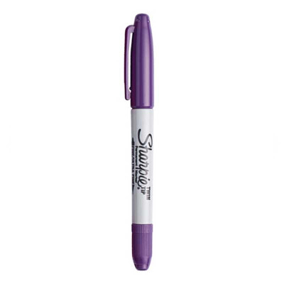Bút Lông Dầu SHARPIE TWIN TIP 1799117 - Tím