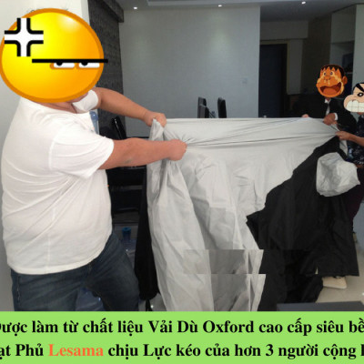 Bạt Trùm Xe Hơi Camry KT_4.885x 1.840 x 1.445 (mm) Đường May Kép Trần 2 Lần Chỉ Chắc Chắn Bạt Phủ Xe Ô TÔ Chất Liệu Vải Dù Chống Nắng Mưa