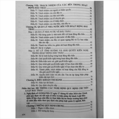 Sách Luật Đấu Thầu – Hệ Thống Những Văn Bản Quy Định Chi Tiết Thi Hành (V2474T)
