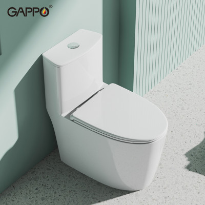 BỒN CẦU ĐẶT SÀN 1 KHỐI KÉT LIỀN NHẬP KHẨU NGA GAPPO GM505 - HÀNG CHÍNH HÃNG