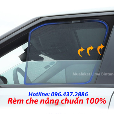 Rèm Che Nắng Ford Everest 2008-2015,2017-2021,2022-2023 Rèm Chắn Nắng Nam Châm Cho Xe ô tô, Bộ 4 Tấm, có nam châm