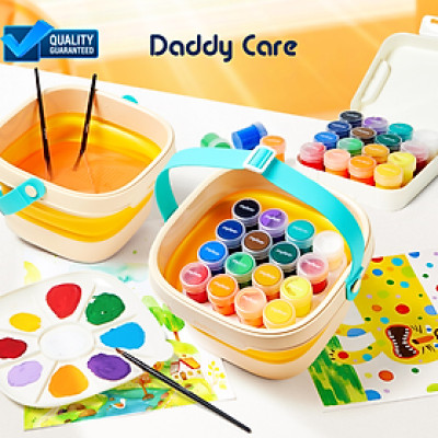 Màu nước gouache Mideer Gouache Paint Bucket cao cấp an toàn cho bé