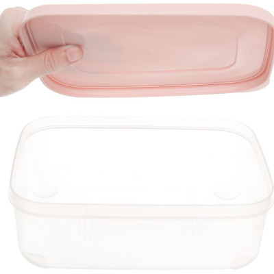 Bộ 3 hộp thực phẩm chữ nhật Hokkaido 500-1000-2000ml - Giao màu ngẫu nhiên