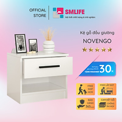 Kệ Đầu Giường Thiết Kế Độc Đáo  SMLIFE Novengo