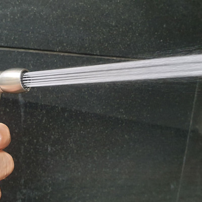 Tay xịt vệ sinh INOX SUS 304, tăng áp cao Eurolife EL-H-X05 (Trắng vàng)