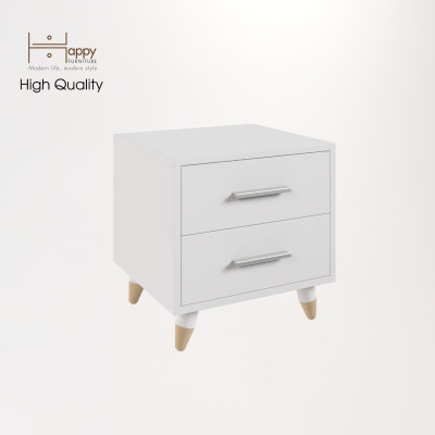 [Happy Home Furniture] OSRI, Táp đầu giường  - chân gỗ chéo ,  45cm x 40cm x 45cm ( DxRxC), THK_024