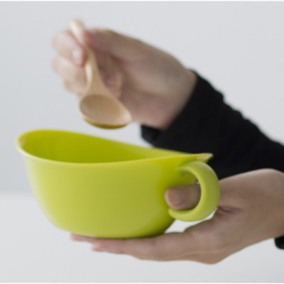 Chén tập ăn cho bé có quai cầm tiện ích Kokubo φ15cm made in Japan