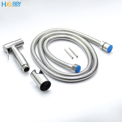 Bộ vòi xịt vệ sinh rửa toilet inox 304 tăng áp Hobby home decor VSR1