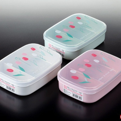 Hộp Cơm chia ngăn Nakaya Bento Tulip size L 650ml - Hàng nội địa Nhật Bản nhập khẩu chính hãng
