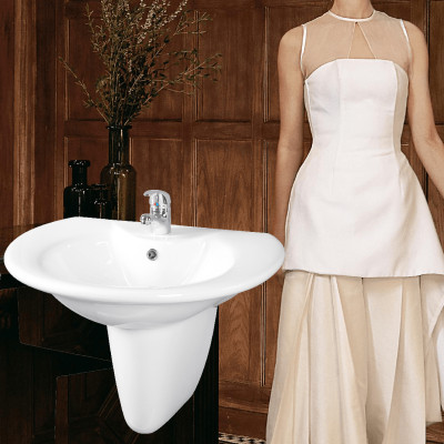 LAVABO KÈM BỆ ĐỠ  CAO CẤP MÃ S-4385-4396