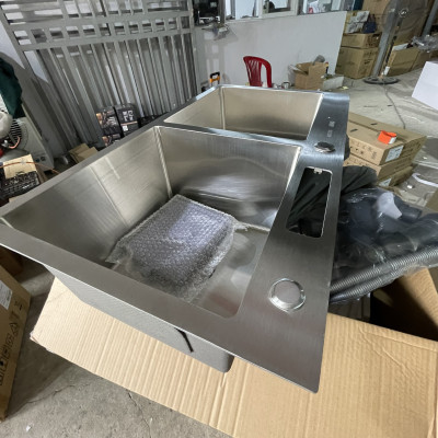 CHẬU RỬA INOX KAFF KF-HMS8245 - Hàng Chính Hãng