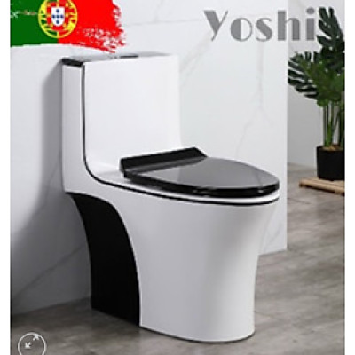 Bồn cầu nguyên khối Tundo Yoshi nano kháng khuẩn CTT07ND 725 x 370 x 780mm