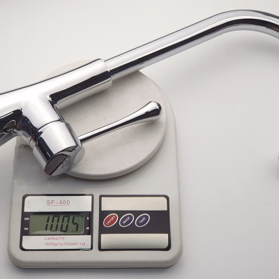 Vòi rửa chén nóng lạnh Eurolife EL-T028 (Trắng bạc)