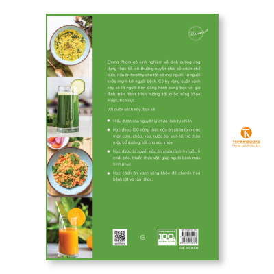 Sách - Bếp xanh chữa lành: Dinh dưỡng cho người bệnh và phương pháp giúp cơ thể tự chữa lành - Thái Hà Books