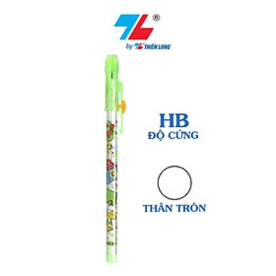 Combo 10 Bút chì khúc độ cứng HB Thiên Long PC-09