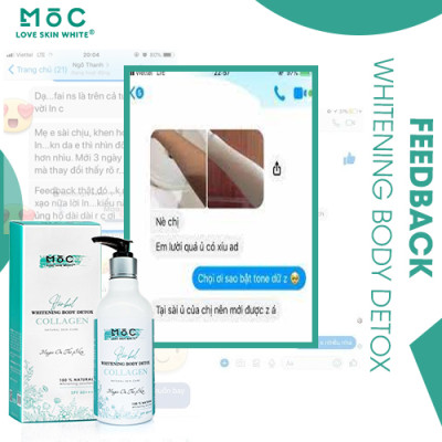 SỮA Ủ THẢI ĐỘC TRUYỀN TRẮNG - COLLAGEN /300G  - MỘC