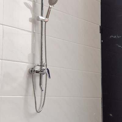 Cây sen nóng lạnh Đồng mạ Chrome Eurolife EL-S923 (Trắng bạc)