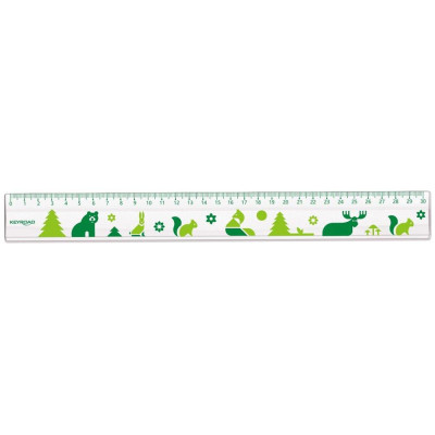 Thước Kẻ 30 cm - Keyroad KR972440 (Mẫu Màu Giao Ngẫu Nhiên)