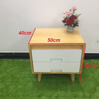 Kệ tủ đầu giường có hộc kéo Pn1-KT50x40x50