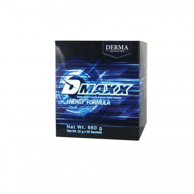 DMAXX thức uống bổ sung vitamin năng lượng có đường DAMODE 3 gói dùng thử màu xanh