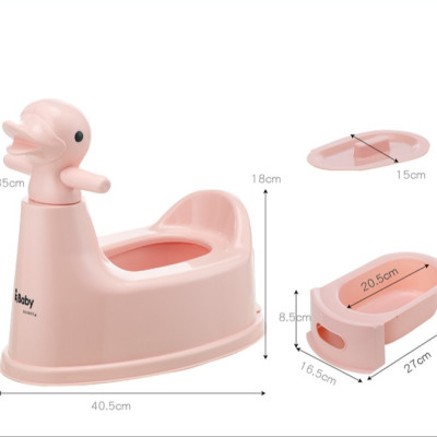 Bô vệ sinh con vịt đáng yêu cho bé- màu mới hàn quốc