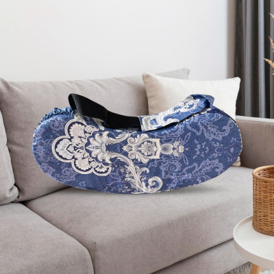 Gối ti bé chuyên dụng HANAKO hỗ trợ chống đau mỏi vai, tay và lưng cho mẹ bầu - Màu dễ thương, hàng y hình