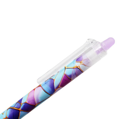 Bút Gel Xóa Được 0.5 mm - Thiên Long GELE-007/V1 - Mực Tím