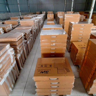 Thảm lót cốp xe ô tô BMW X7 2019+ nhãn hiệu Macsim chất liệu TPV cao cấp màu đen (d0363)