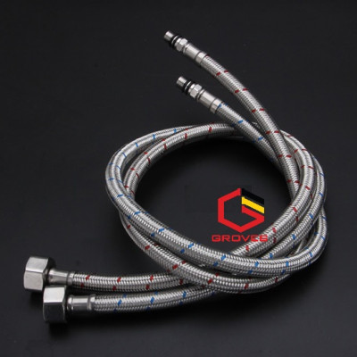 Vòi rửa mặt đa năng đầu xoay 360 độ, mạ đen trắng GR 8807B kiểu thân thấp 20 cm (đẹp, sang trọng), bền bỉ với thời gian