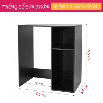 Tủ phòng ăn bằng gỗ công nghiệp đẹp SMLIFE Dassan