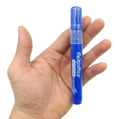 Bút Lông Bảng - Flexoffice FO-WB02 - Mực Xanh