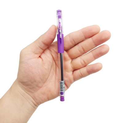 Bút Gel 0.5 mm - Deli C6600S-TI - Mực Tím