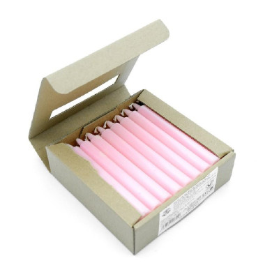 Hộp 30 nến taper Eden Candle FTRAMART EDC2324 cao 11 cm (Hồng)