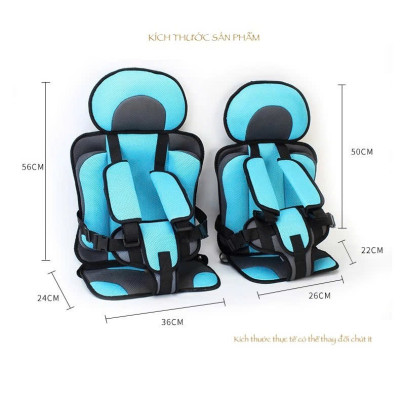 Địu ghế ngồi an toàn cho em bé trên ô tô - đai ghế an toàn trẻ em