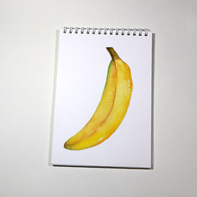 Sổ vẽ màu nước chuyên dụng A5 có vân, dòng cao cấp lên màu đẹp loang màu tự nhiên vẽ được cả chì, 15 tờ/cuốn chất giấy dày 300gsm nhập từ Ý không bị cong TIG373 Green Art - Hàng chính hãng