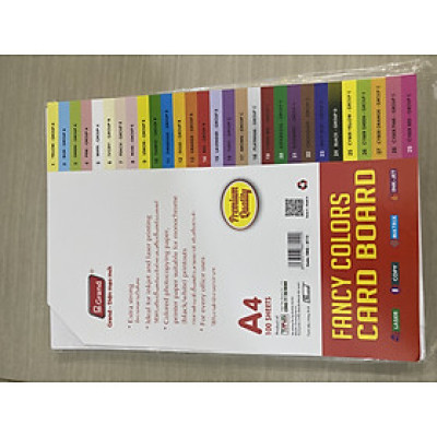 Bìa Giấy A4 Grand