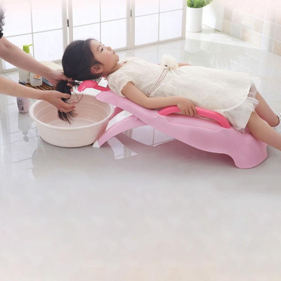 Ghế gội đầu cho bé có tay vịn -  ghế gội đầu chắc chắn sử dụng gấp gọn dễ dàng tiện lợi cho mẹ và bé