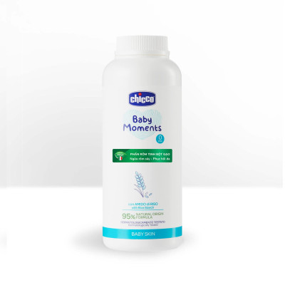 Phấn rôm tinh bột Gạo Chicco