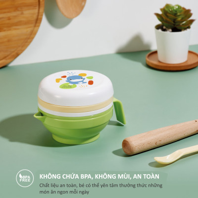 BỘ CHẾ BIẾN THỨC ĂN ĐA NĂNG 7 CHI TIẾT CHO BÉ TỪ 4M+ KUKU - KU5307