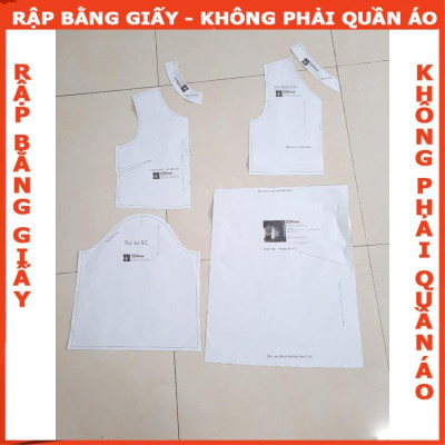 Rập giấy mã 34 (BẢN VẼ) - rập đầm suông