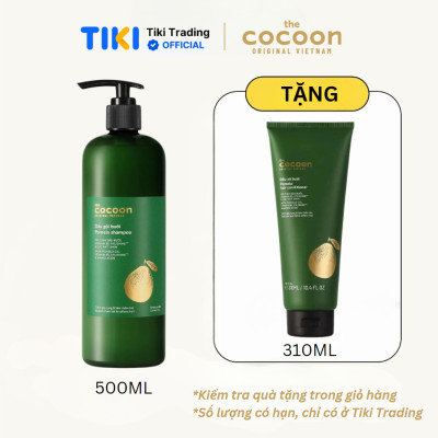 Dầu gội bưởi Cocoon giúp giảm gãy rụng và làm mềm tóc 500ml