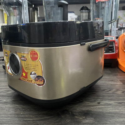 Nồi cơm điện tử Ladomax 7218 - Dung tích 1.8L, 700W - Lòng niêu men chống dính cao cấp-hàng chính hãng