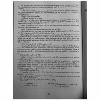 Sách Tuyển Tập Mẫu Hồ Sơ Mời Thầu Mua Sắm Hàng Hóa Trên Hệ Thống Mạng Đấu Thầu Quốc Gia - V2510D