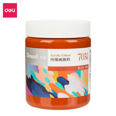 Màu Nước Acrylic 300ml Dmast Cao Cấp Deli - Dùng Để Custom Vẽ Chuyên Nghiệp Full Bảng Màu