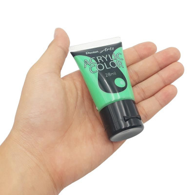 Tuýp Màu Vẽ Acrylic Pentel 28ml WA2-T73 - Emerald Green