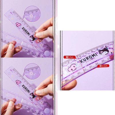 Thước Gấp Kukomi 30 cm - iiGEN YZ9905 (Họa Tiết Giao Ngẫu Nhiên)